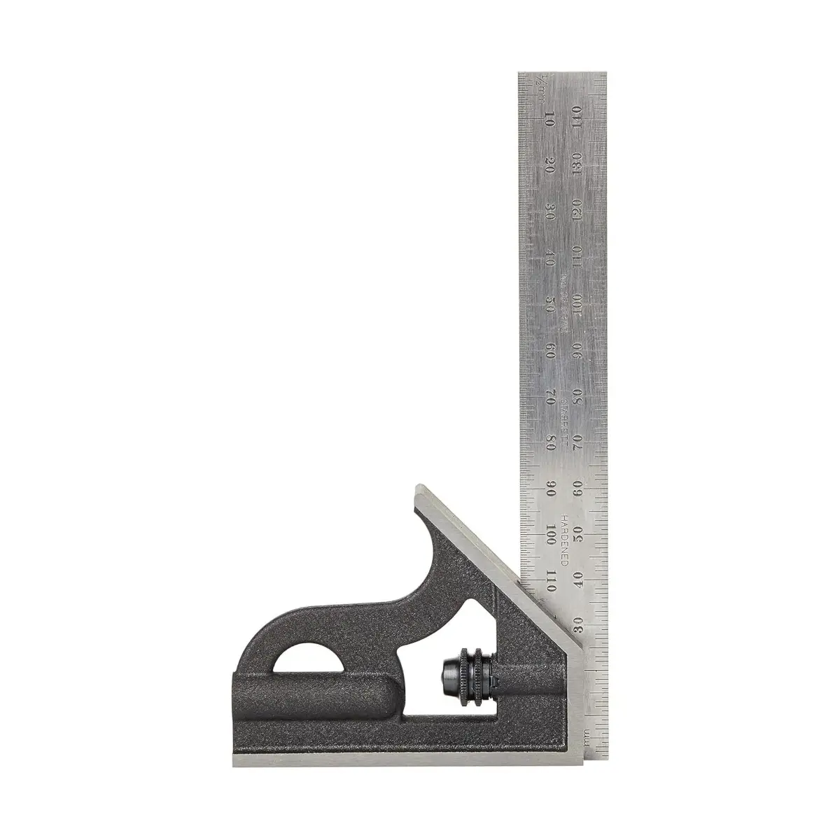 Starrett 10MH-150 Gusseisen Vierkantkopf Student Kombi Vierkant, 150 mm Größe