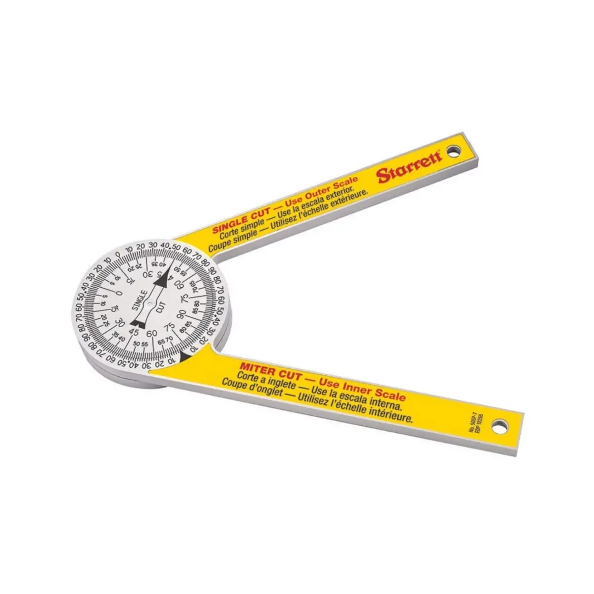 Starrett 505P-7 Gehrungssäge Winkelmesser
