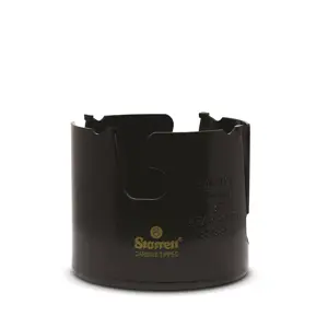 Starrett Hartmetall-Lochsäge mit Bestückung - MPH0300 Mehrzweck-TCT-Lochsäge - für Holz-MDF-Kunststoff-Keramik-Wandfliesen - 76 mm
