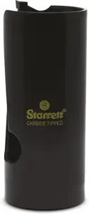 Starrett Hartmetall-Lochsäge - MPH0118 Mehrzweck-TCT-Lochsäge - für Holz-MDF-Kunststoff-Keramik-Wandfliesen - 29 mm