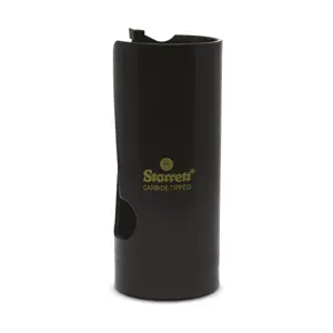 Starrett Hartmetall-Lochsäge - MPH0118 Mehrzweck-TCT-Lochsäge - für Holz-MDF-Kunststoff-Keramik-Wandfliesen - 29 mm