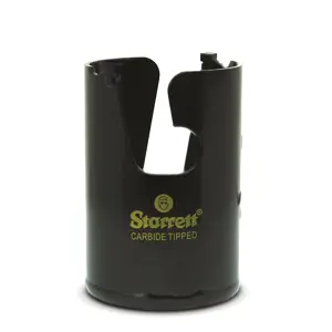 Starrett Hartmetall-Lochsäge - MPH0134 Mehrzweck-TCT-Lochsäge - für Holz-, MDF-Kunststoff-Keramik-Wandfliesen - 44 mm