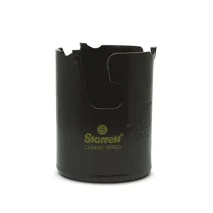 Starrett Hartmetall-Lochsäge - MPH0200 Mehrzweck-TCT-Lochsäge - für Holz-MDF-Kunststoff-Keramik-Wandfliesen - 51 mm