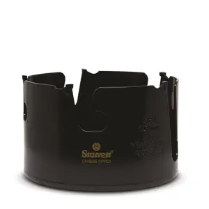 Starrett Hartmetall-Lochsäge - MPH0400 Mehrzweck-TCT-Lochsäge - für Holz-MDF-Kunststoff-Keramik-Wandfliesen - 102 mm