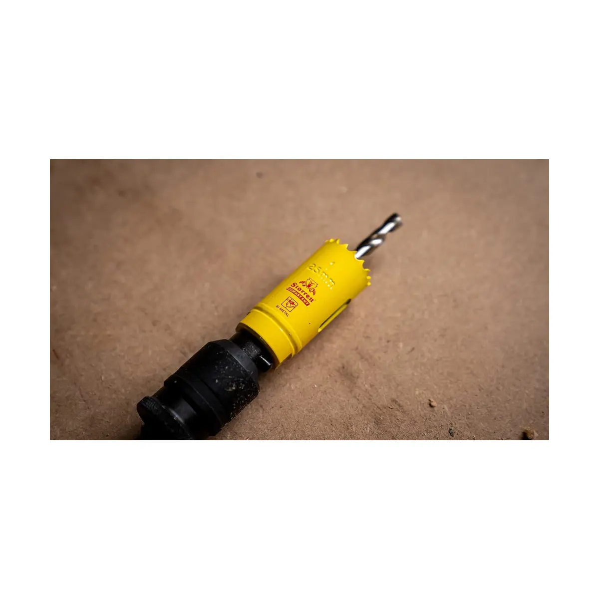 Starrett HSS Bi-Metall-Lochsäge - FCH0034 schnell geschnittene extra Kobalt-Lochsäge - für rostfreies Blech Holz Kunststoff verschiedene Materialien - 19mm