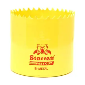 Starrett HSS Bi-Metall-Lochsäge - FCH0200 schnell geschnittene extra Kobalt-Lochsäge - für rostfreies Blech Holz Kunststoff verschiedene Materialien - 51mm