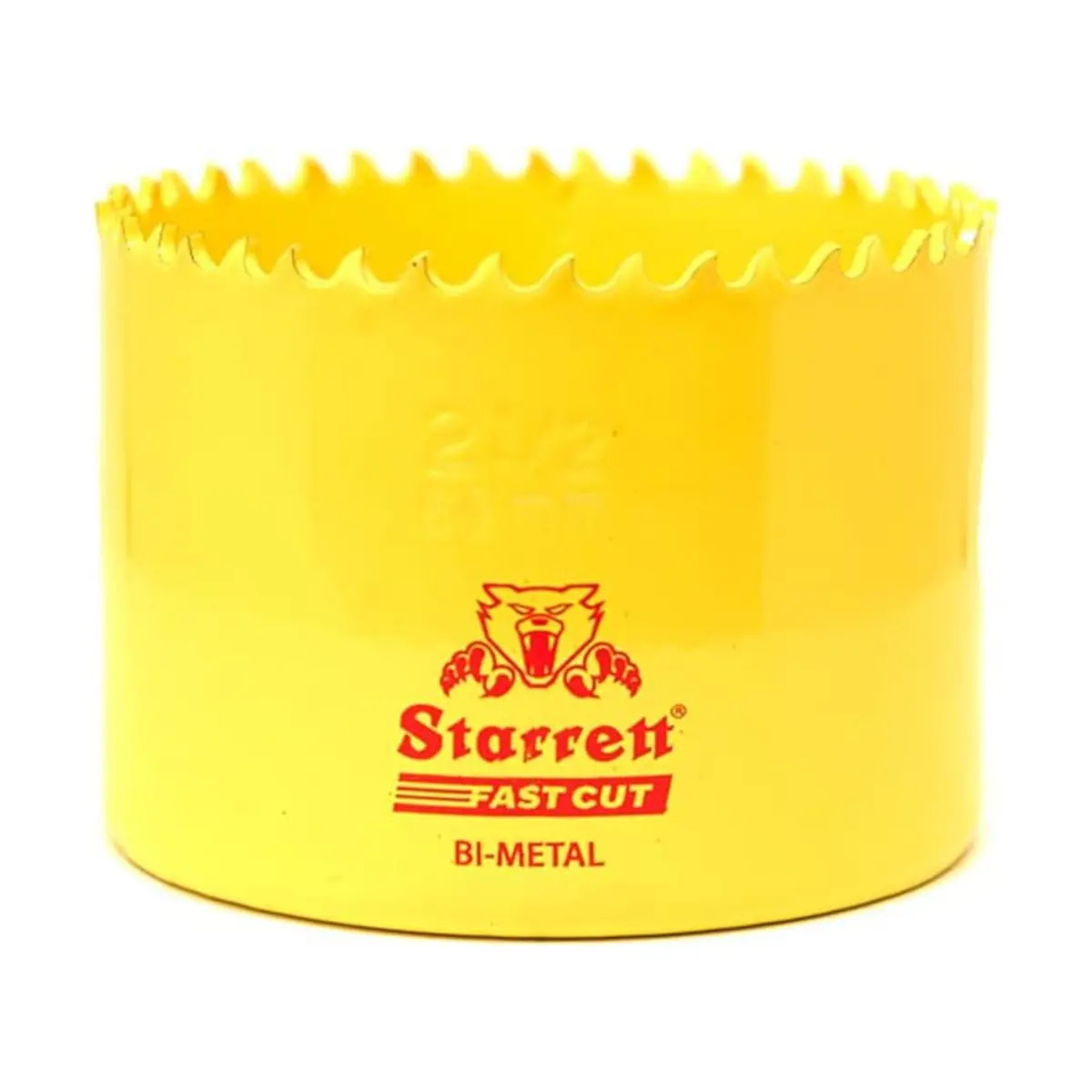 Starrett HSS Bi-Metall-Lochsäge - FCH0212 schnell geschnittene extra Kobalt-Lochsäge - für rostfreies Blech Holz Kunststoff verschiedene Materialien - 64mm