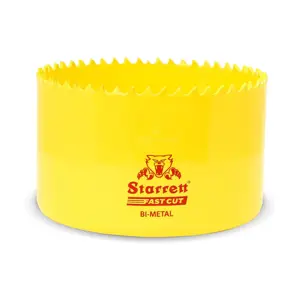 Starrett HSS Bi-Metall-Lochsäge - FCH0300 schnell geschnittene extra Kobalt-Lochsäge - für rostfreies Blech Holz Kunststoff verschiedene Materialien - 76mm